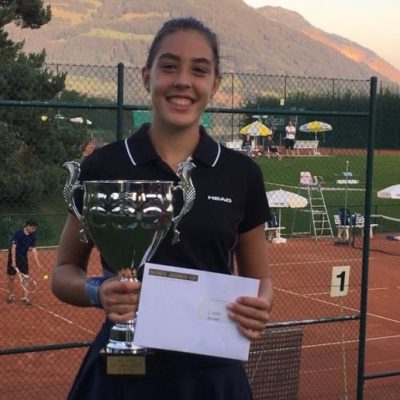 Vincitrice nel torneo u14 di Lucerna (Settembre 2019)